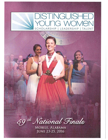 2016 - 59th Distinguished Young Women National Finals DVD Set / Clearance