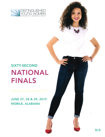 2019 - 62nd National Finals Program Book / Clearance