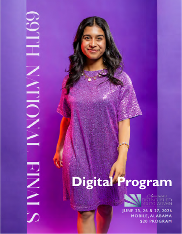America's Distinguished Young Women | 69th National Finals | Digital Program Book