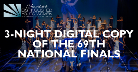 PRE-ORDER 2026 America's Distinguished Young Women - 69th National Finals -  Prelims & Finals