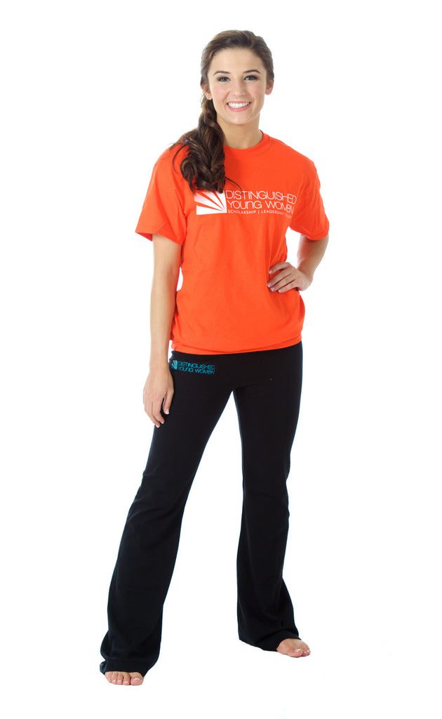 Distinguished Young Women Orange T-Shirt / Clearance
