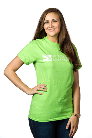 Distinguished Young Women Green T-Shirt / Clearance
