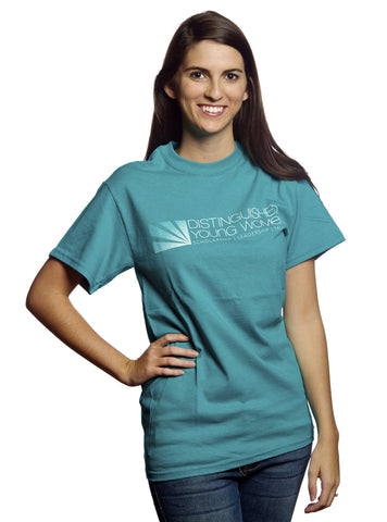 Distinguished Young Women Teal T-Shirt / Clearance